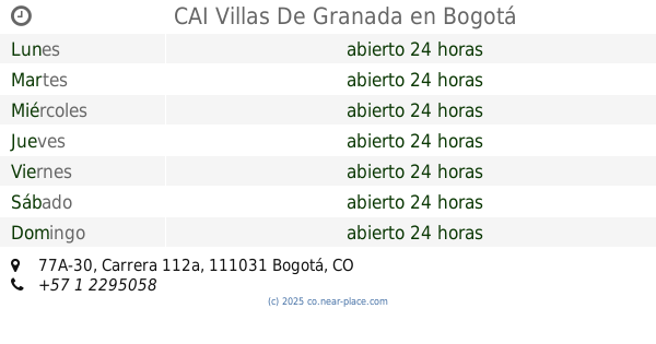 🕗 Cai Hogares Soacha horarios, Calle 9a ##17d-31, Soacha, contactos